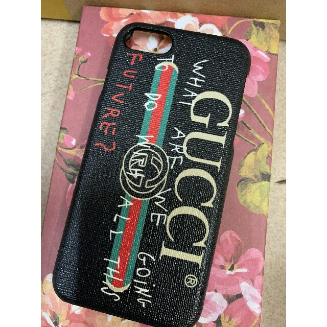 iphone カバー おすすめ | Gucci - GUCCI　グッチ　iPhone7ケース　携帯ケースの通販 by 小田 裕実's shop｜グッチならラクマ