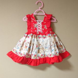 シャーリーテンプル(Shirley Temple)のハンドメイド ワンピース 80～90(ワンピース)