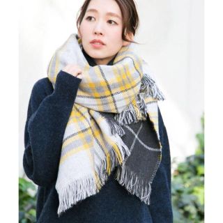 アーバンリサーチロッソ(URBAN RESEARCH ROSSO)のURBAN RESEARCH ROSSO WOMEN リバーシブルストール(マフラー/ショール)