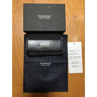 バーバリーブラックレーベル(BURBERRY BLACK LABEL)の新品未使用 バーバリー ブラックレーベル キーケース シャドーチェック(キーケース)