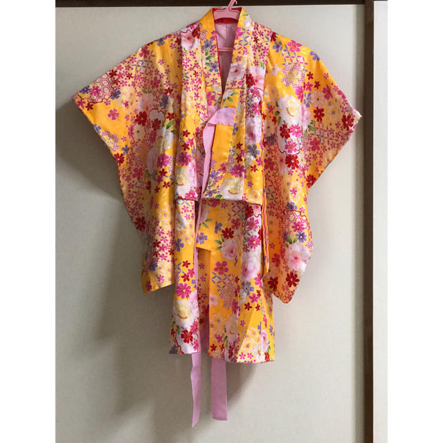 七五三 着物 3歳 キッズ/ベビー/マタニティのキッズ服女の子用(90cm~)(和服/着物)の商品写真