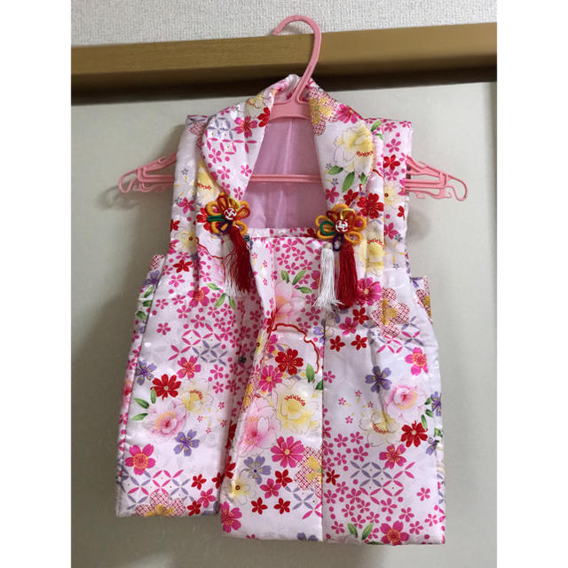 七五三 着物 3歳 キッズ/ベビー/マタニティのキッズ服女の子用(90cm~)(和服/着物)の商品写真