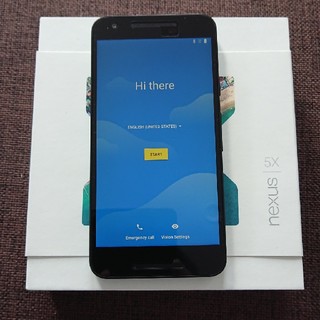 エルジーエレクトロニクス(LG Electronics)のすん様専用 Nexus5X 32gb Y!mobile(スマートフォン本体)