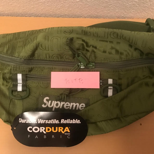 supreme waist bag khaki カーキ