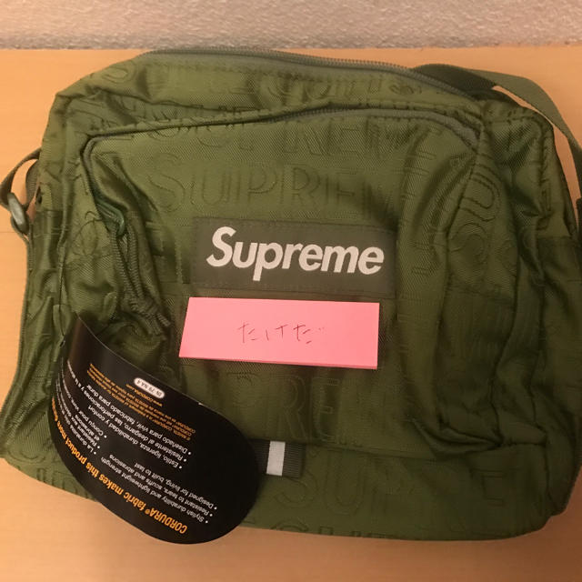 ※送料込 supreme shoulder bag 19ss カーキ