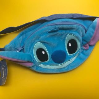 スティッチ(STITCH)の【送料込】Disney ディズニー スティッチ  ヒップバッグ ウエストポーチ(キャラクターグッズ)