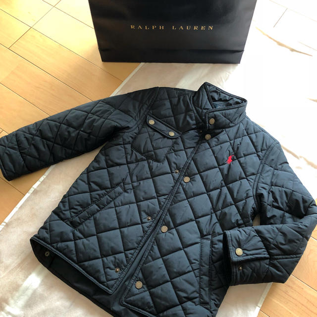 POLO RALPH LAUREN - 新品＊ラルフローレン ボーイズ＊キルティングジャケット ネイビー サイズ7の通販 by マイシン's