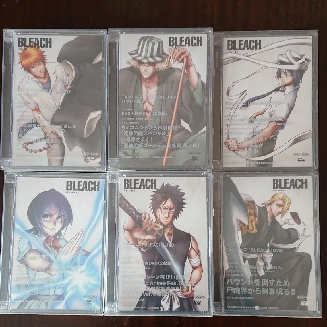 クリアランス正規品 ブリーチ Bleach バウント篇1 6 クリアランス店舗 エンタメ ホビー Dvd ブルーレイ Www Lcgroup Pe