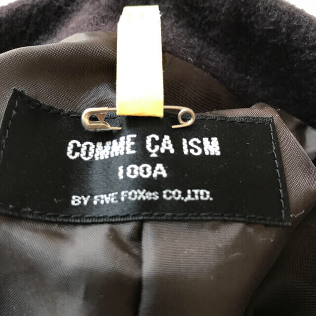 COMME CA ISM(コムサイズム)のコムサイズム100cmＰコート キッズ/ベビー/マタニティのキッズ服女の子用(90cm~)(コート)の商品写真