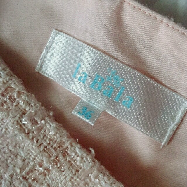 la Bala(ラバーラ)のla bara 台形ミニスカート レディースのスカート(ミニスカート)の商品写真