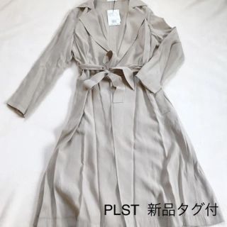 プラステ(PLST)のtorahappy様専用【新品タグ付】 PLST ドレープトレンチコート(トレンチコート)