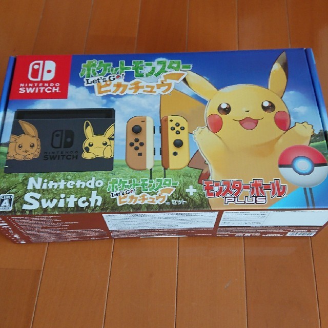 新品　任天堂スイッチ　本体　ポケットモンスターレッツゴーピカチュウセット×10