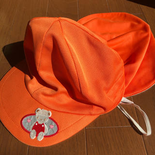 ファミリア(familiar)の入園準備 カラー帽子 オレンジ 体操帽(帽子)
