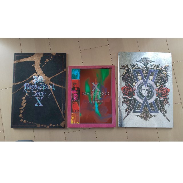 X(X JAPAN)  ツアーパンフレットと写真集セット