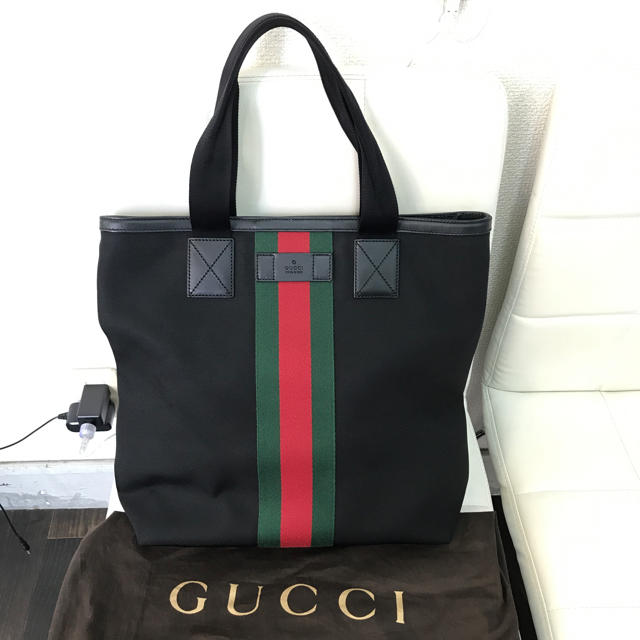 Gucci(グッチ)の値下げしました！美品  グッチ  シェリーライン トート メンズのバッグ(トートバッグ)の商品写真