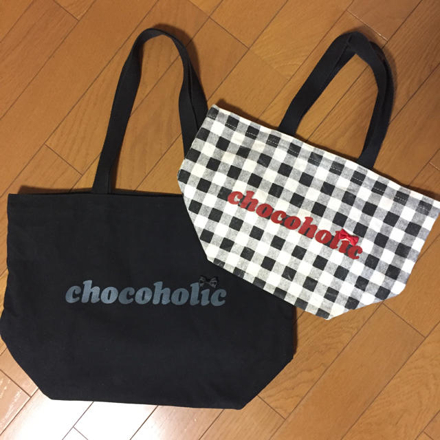 CHOCOHOLIC(チョコホリック)の値下‼️CHOCOHOLICトートバッグセット レディースのバッグ(トートバッグ)の商品写真