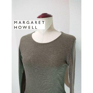 マーガレットハウエル(MARGARET HOWELL)の【MARGARET HOWELL/マーガレット・ハウエル】カットソー フランス製(カットソー(長袖/七分))