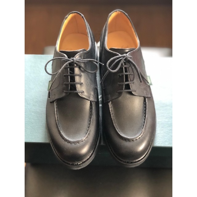 品多く パラブーツ 新品未使用 - Paraboot paraboot ブラック シャン