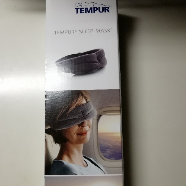 TEMPUR(テンピュール)のテンピュール　アイマスク インテリア/住まい/日用品の日用品/生活雑貨/旅行(旅行用品)の商品写真