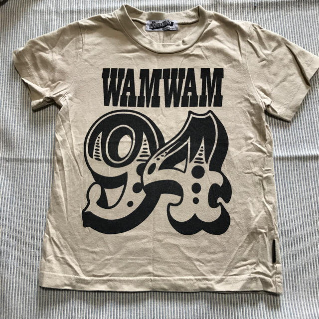 WAMWAM(ワムワム)のwamwam キッズ110 Tシャツ キッズ/ベビー/マタニティのキッズ服男の子用(90cm~)(Tシャツ/カットソー)の商品写真