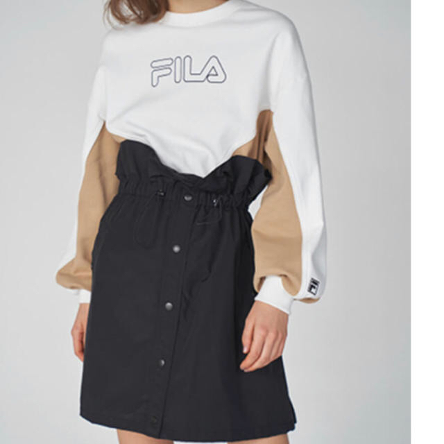SNIDEL / スナイデル FILAスウェットワンピース