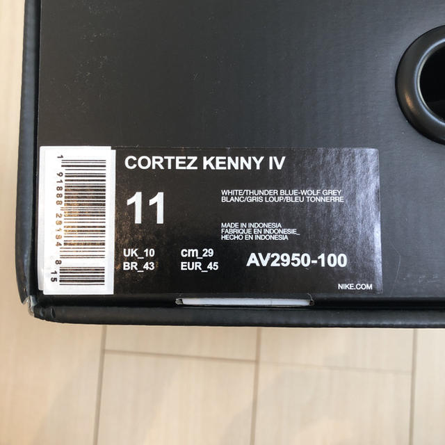 NIKE(ナイキ)の新品 29.0cm NIKE CORTEZ KENNY IV メンズの靴/シューズ(スニーカー)の商品写真