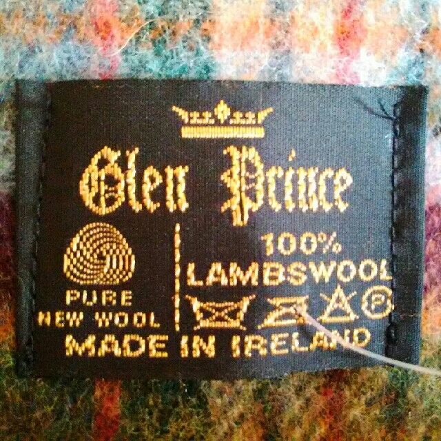 Glen Prince(グレンプリンス)の新品・未使用　グレンプリンス　マフラー　ウール　チェック レディースのファッション小物(マフラー/ショール)の商品写真