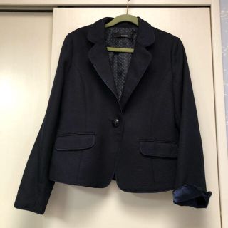シューラルー(SHOO・LA・RUE)のシューラルー スーツ 入園式 入学式 卒業式に　ツイード紺色　ネイビー(スーツ)