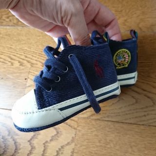 ポロラルフローレン(POLO RALPH LAUREN)の【ラルフローレン】ファーストシューズ 8cm(スニーカー)