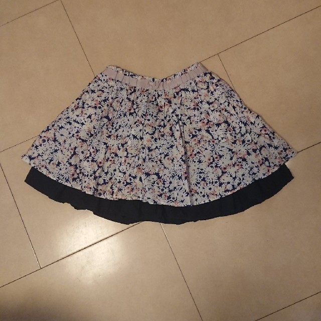 kumikyoku（組曲）(クミキョク)のリバーシブルスカート キッズ/ベビー/マタニティのキッズ服女の子用(90cm~)(スカート)の商品写真