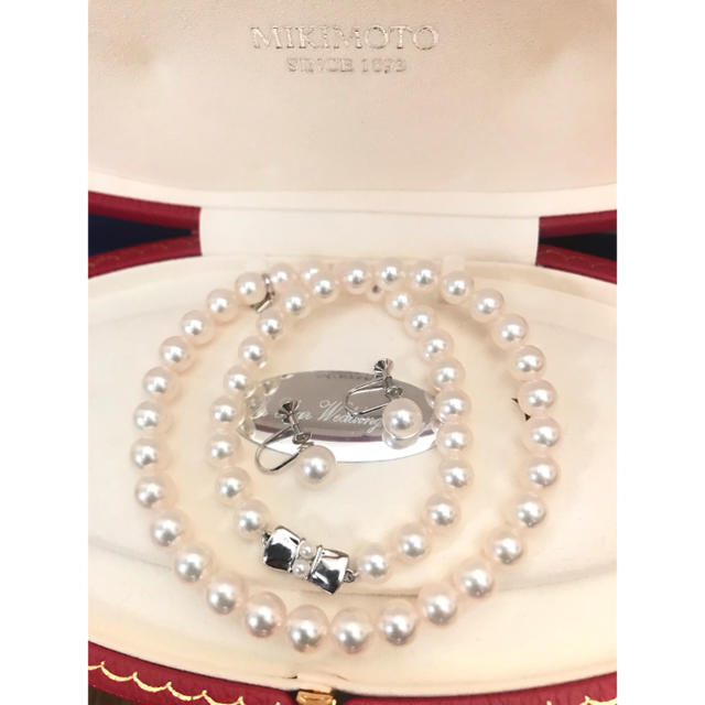 MIKIMOTO(ミキモト)のミキモトエトレンヌ パールネックレス MIKIMOTO レディースのアクセサリー(ネックレス)の商品写真