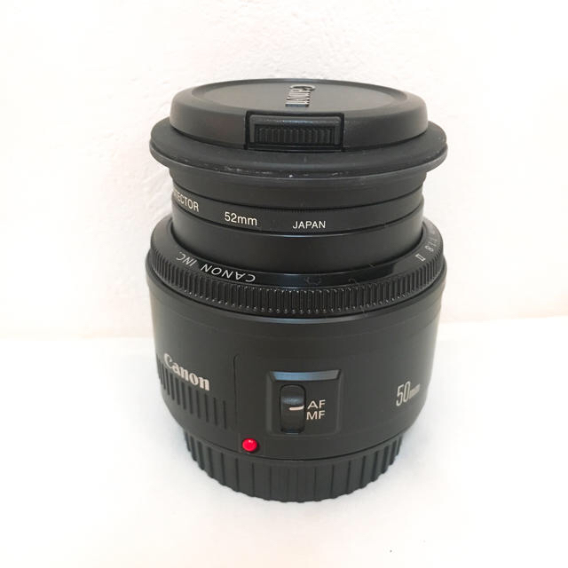 Canon(キヤノン)のcanon 単焦点レンズ EF 50mm f1.8 II スマホ/家電/カメラのカメラ(レンズ(単焦点))の商品写真