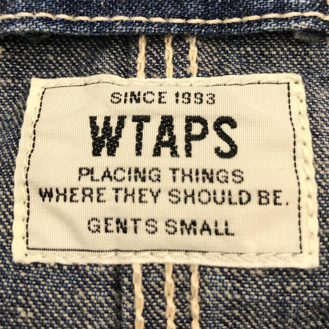 W)taps - ダブルタップス WTAPS RAILWAY JKT デニム ジャケット Sの W)taps - ダブルタップス WTAPS RAILWAY JKT デニム ジャケット Sの