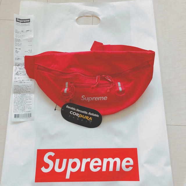 渋谷店購入 19SS Supreme waist bag
