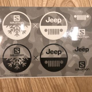 サロモン(SALOMON)のsalomon × jeep コラボステッカー(アクセサリー)