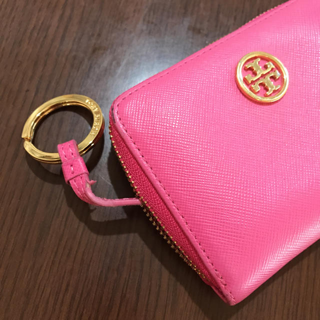 Tory Burch(トリーバーチ)のトリーバーチ コインケース ミニ財布 ピンク レディースのファッション小物(財布)の商品写真
