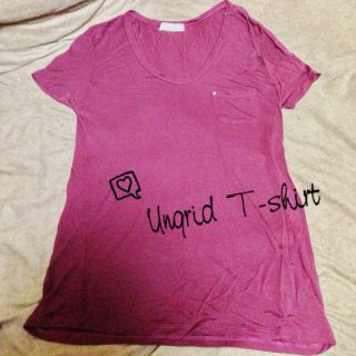 アングリッド(Ungrid)の新品♡Ungrid♡BASIC Tee(Tシャツ(半袖/袖なし))