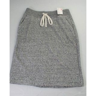 ユニクロ(UNIQLO)のA-472 ユニクロ ボアスウェットスカート S 未使用(ミニスカート)