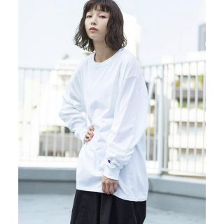 チャンピオン(Champion)の【 チャンピオン 】 レディースチャンピオンコットン L/S Tee(Tシャツ(長袖/七分))