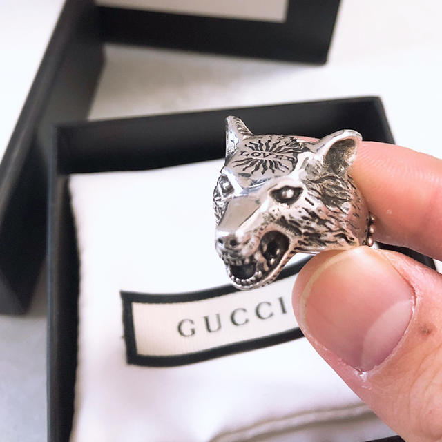 Gucci - ショーンさん専用 GUCCIウルフリングの通販 by kai's shop
