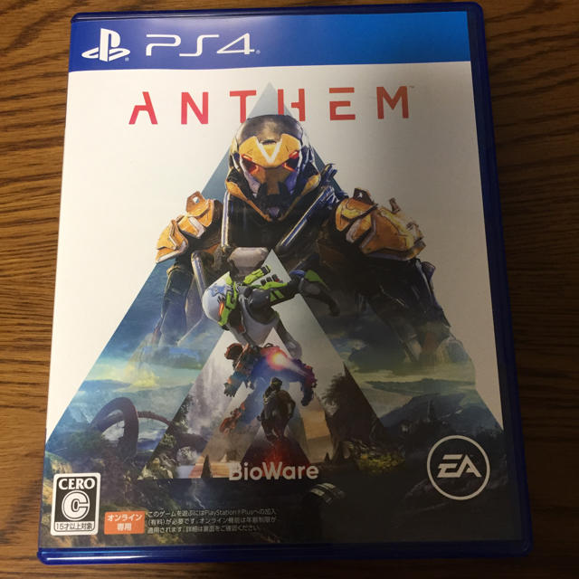 ［］PS4用ソフト anthem アンセム