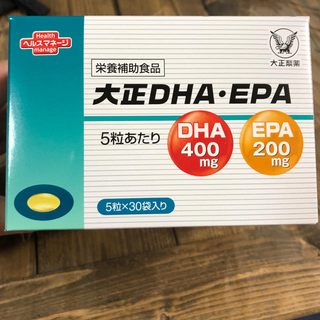 大正製薬(タイショウセイヤク)の大正DHA・EPA 食品/飲料/酒の健康食品(ビタミン)の商品写真