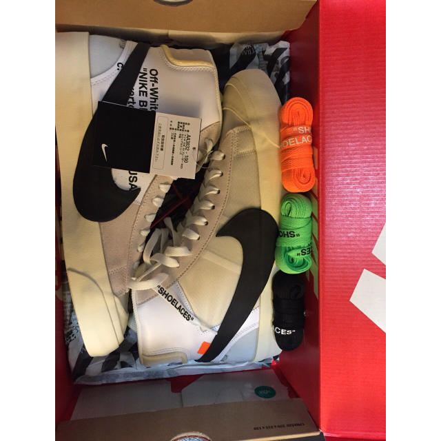 Ma5購入 国内正規品 Nike blazer 29cm off white