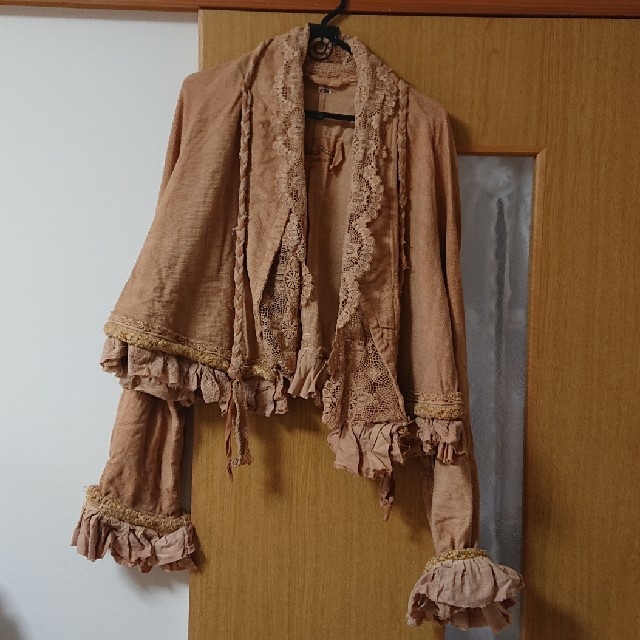 RehersalL(リハーズオール)のリハーズオール新品未使用美品羽織りアンティークレース レディースのジャケット/アウター(スプリングコート)の商品写真