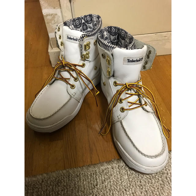 Timberland - Timberland(ティンバーランド) ブーツ ( 白 )の Timberland - Timberland(ティンバーランド) ブーツ ( 白 )の