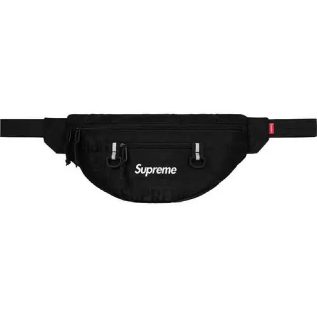 supreme 19ss waist bag black ウエストバッグ 黒