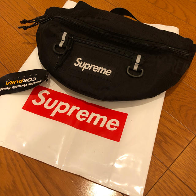 supreme 19ss waist bag black ウエストバッグ 黒 2