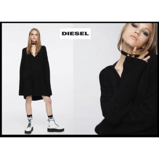 DIESEL(ディーゼル)のジュリジュリ様専用⭐️ DIESEL WOMEN’Sドレス ワンピース 新品！ レディースのワンピース(ひざ丈ワンピース)の商品写真