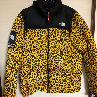 シュプリーム(Supreme)のsupreme north face 11aw レオパード(ダウンジャケット)