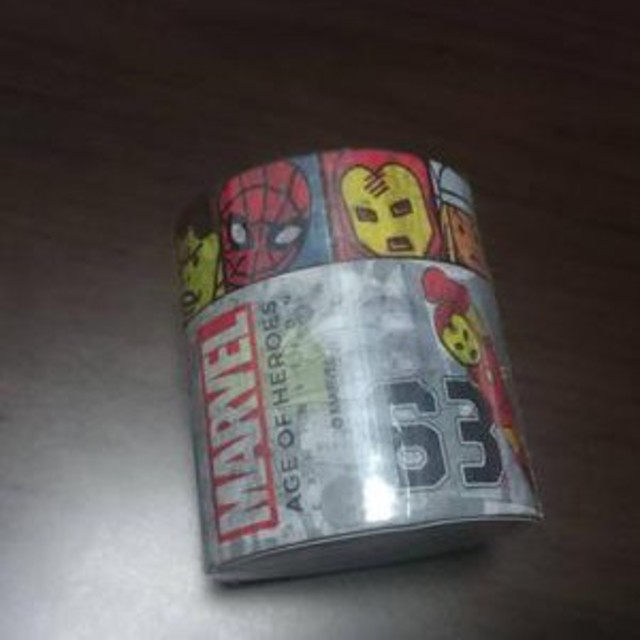 MARVEL(マーベル)のマーベル　限定マステ　 インテリア/住まい/日用品の文房具(テープ/マスキングテープ)の商品写真